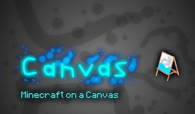 Canvas 128. Minecraft Canvas.